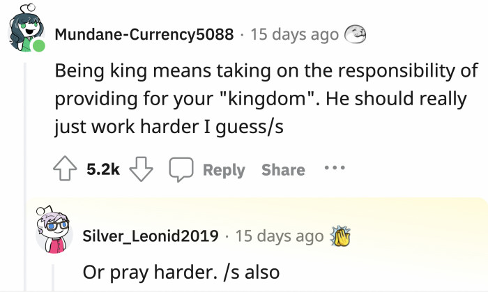 They should really pull themselves up by the bootstraps and stop drinking expensive coffee.