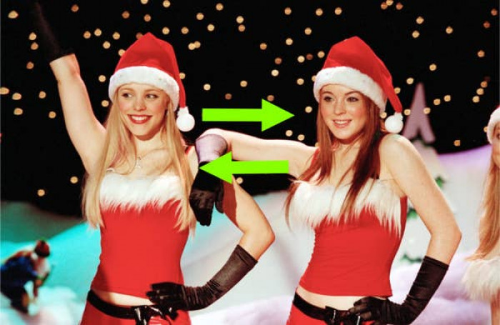 6. Lindsay Lohan and Rachel McAdams initially went for opposite roles in Mean Girls.