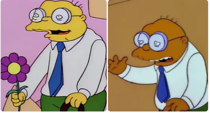 13. Hans Moleman's ethnicity changed...