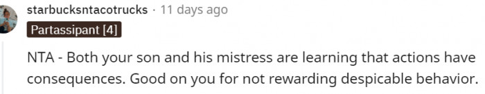 13. Thank you for not rewarding bad behavior