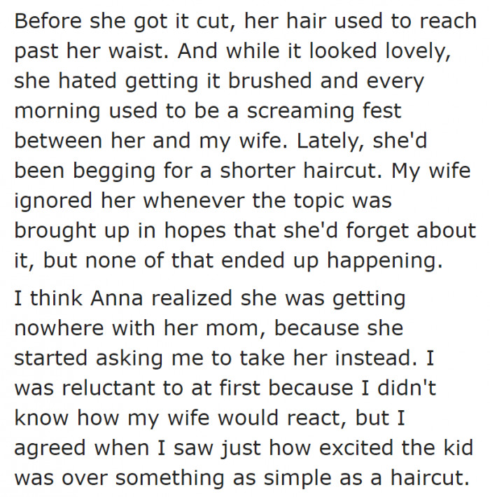 See how controlling the mom is?