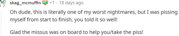 18. One of my worst nightmares