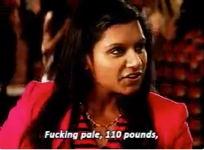 20. Mindy Kaling acting as herself in This Is the End