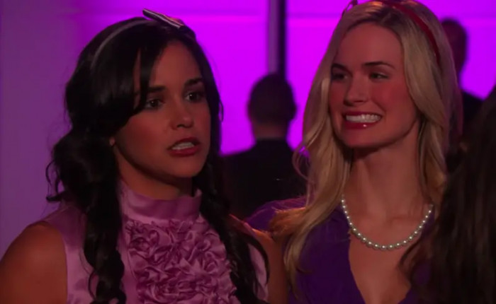 21. The Brooklyn Nine-Nine actress, Melissa Fumero, previously acted as one of Blair's minions on Gossip Girl