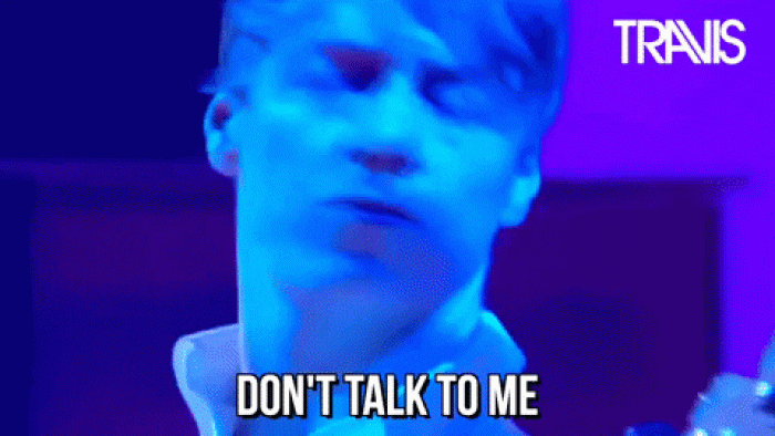 1. Lead singer refused to speak to anyone, including the PA