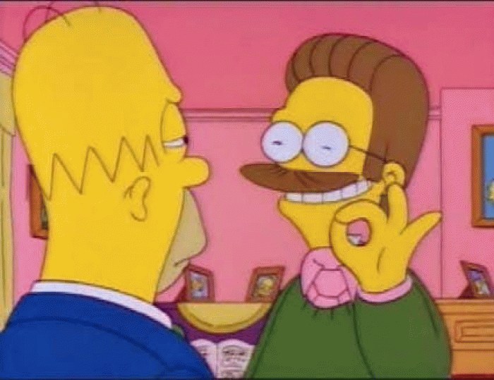 5. Ned's strange neck.