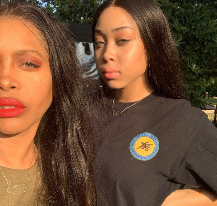 Erykah Badu's daughter, Puma Curry, at 17 years old