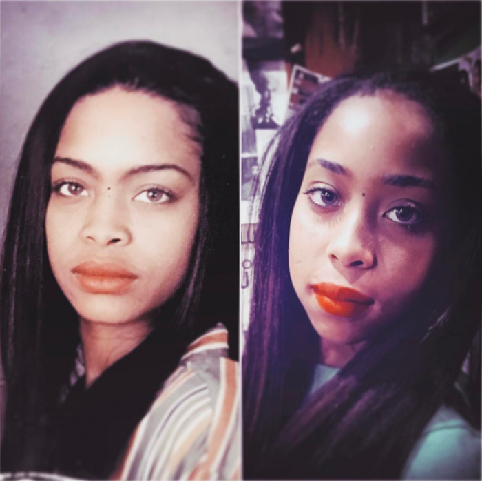 13. Erykah Badu at 17 years old