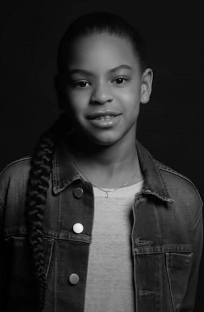 Beyoncé's daughter, Blue Ivy Carter, at 10 years old