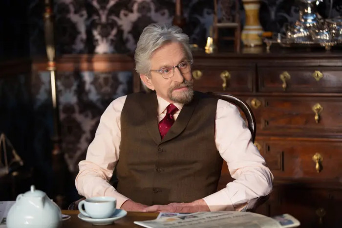 8. Michael Douglas portrays Hank Pym.