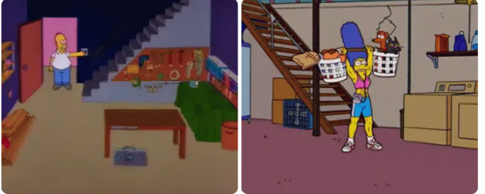 7. The changing house