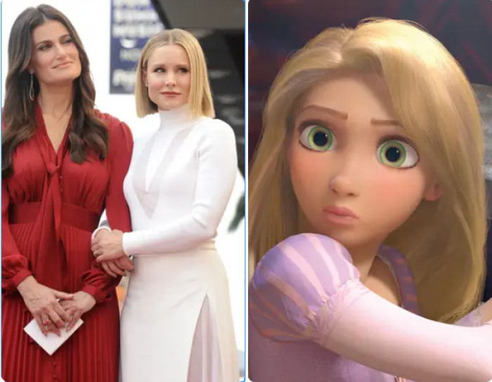 5. Kristen Bell and Idina Menzel both tried out for Rapunzel in Tangled before landing the roles of Anna and Elsa in Frozen a few months later.