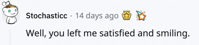 It resulted in this ~boooby-trapped~ exchange