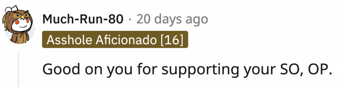 It's truly disheartening to read about unsupportive SOs in similar situations