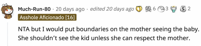 Time to set some stricter boundaries after this incident, OP