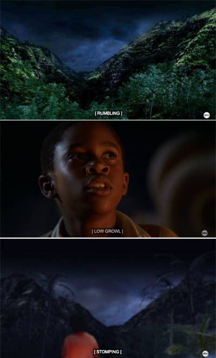 13. Good plot twist: When the smoke creature first emerged in Lost first episode.