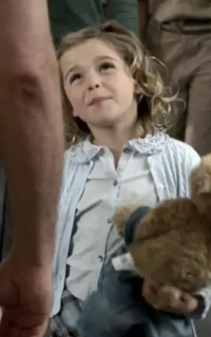 She acted as a kid customer in an episode of Monk