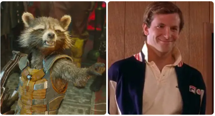 12. Bradley Cooper played Ben in Wet Hot American Summer: The Movie before becoming Rocket.