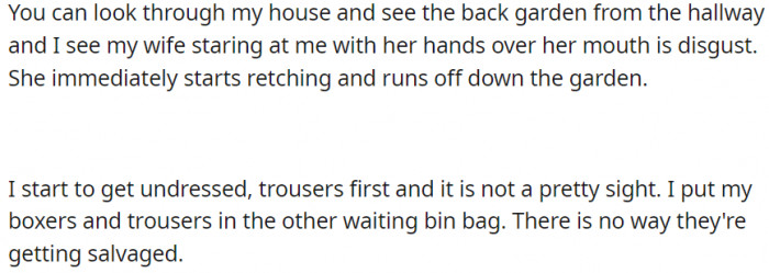 They're not getting salvaged