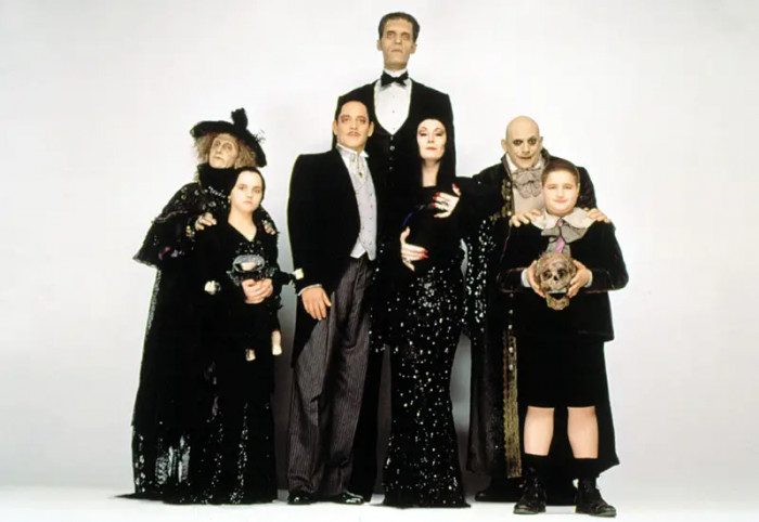 22. The entire cast of the Addams Family Values
