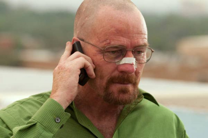 2. Bryan Cranston - Walter White on Breaking Bad