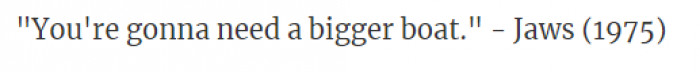 3. From the movie Jaws in 1975