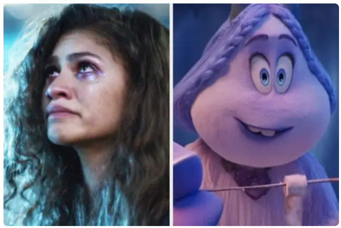 24. Zendaya - Rue Bennet from Euphoria and Mechee from Smallfoot
