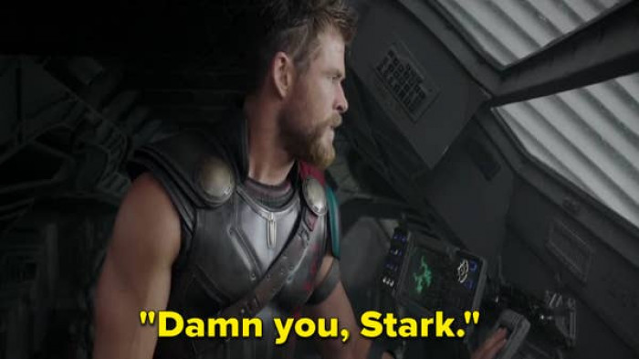 7. Tony Stark calls Thor 