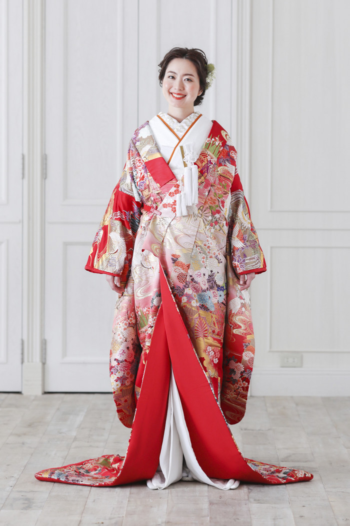 Iro-Uchikake Dress: