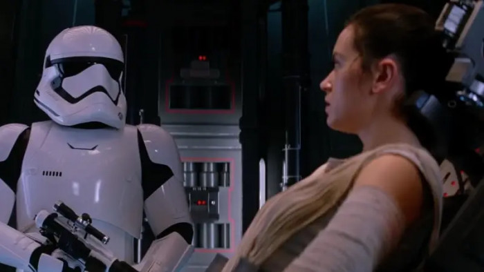 19. Daniel Craig acting as a stormtrooper in Star Wars: The Force Awakens