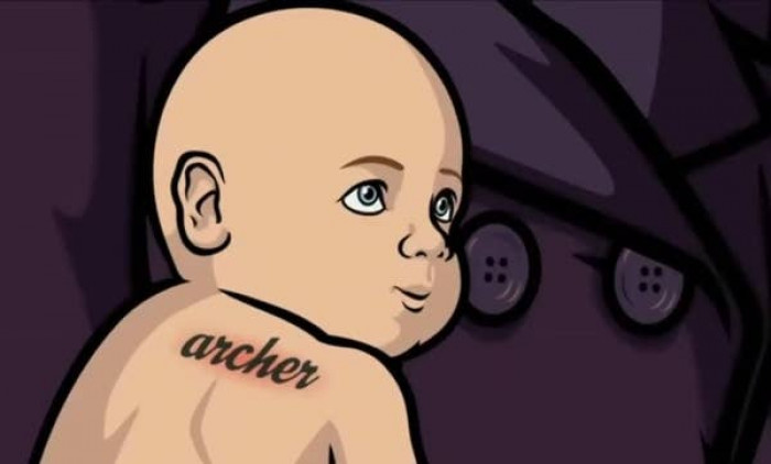 14. Baby Seamus in Archer