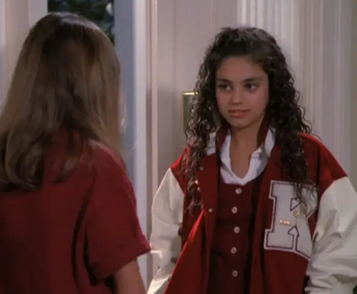 Here is Mila again in 7th Heaven as Lucy's frenemy, Ashley