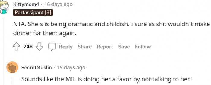 11. She Is Just Being Dramatic and Childish