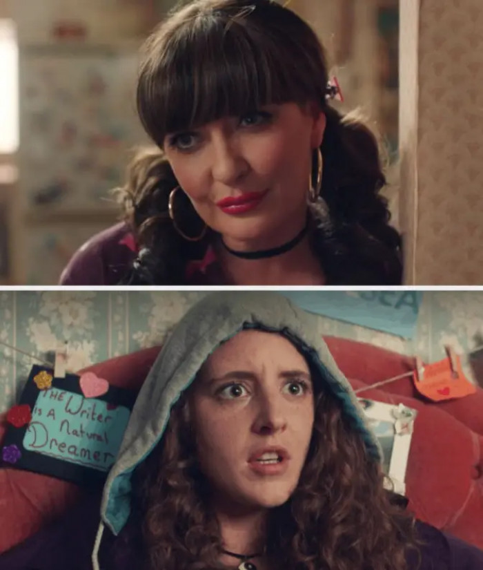 13. Kathy Kiera Clarke as Sarah and Louisa Harland as Orla McCool in Derry Girls