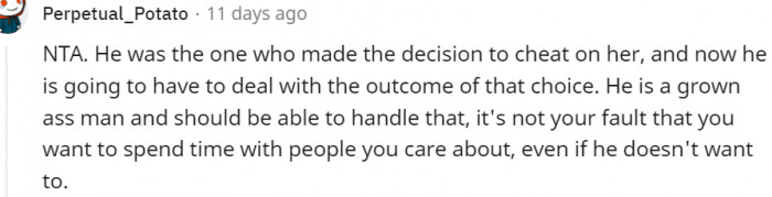 23. He made the decision to cheat