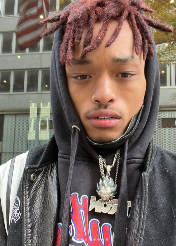 Chilli's son, Tron Austin, at 24 years old