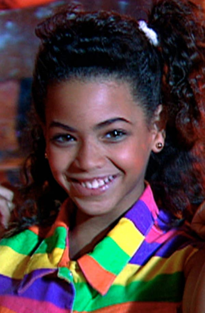 15. Beyoncé at 10 years old