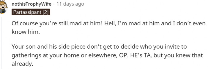 8. I'm mad at him and I don't even know him