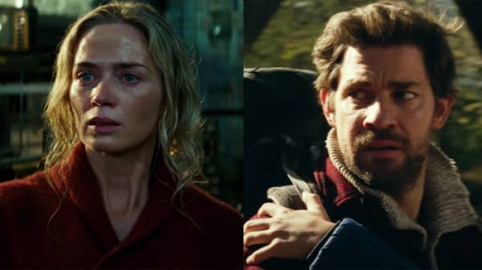 11. A Quiet Place - Spouses Emily Blunt and John Krasinski played Evelyn and Lee Abbott