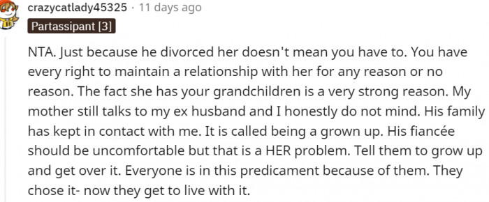 17. You have a right to maintain the relationship