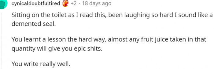 14. I've been laughing so hard