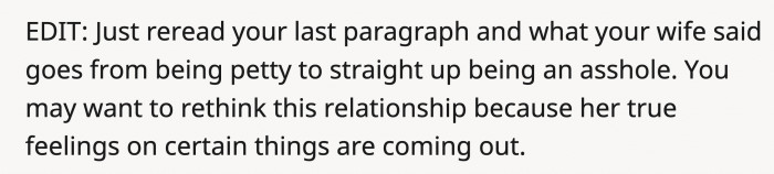 I Wonder What Type of Relationship OP's Wife Has with His Daughter Prior to This Sea World Debacle.