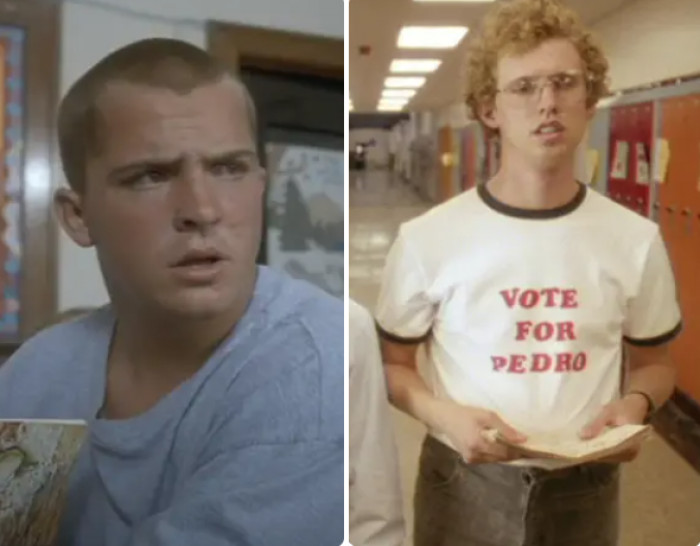 7. Originally, Jared Hess, the director of Napoleon Dynamite, intended for Jon Heder to play Randy the bully. Napoleon was ultimately played by Heder.