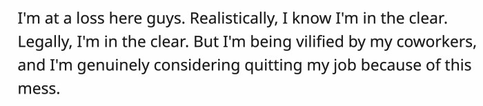 First of all, OP isn’t in any deep trouble, but everything is stressful, to say the least