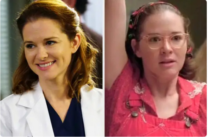 7. Sarah Drew - April Kepner from Grey's Anatomy and Suzy Pepper from Glee