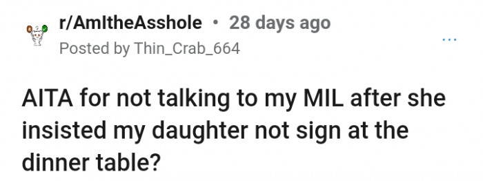 Thin_Crab_664 shared her experience under the subreddit 