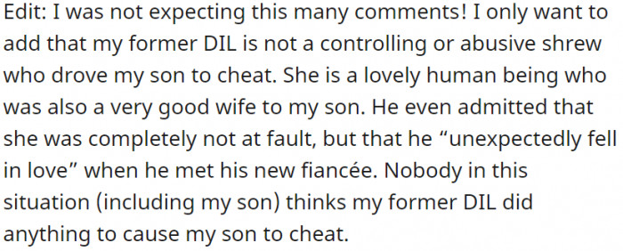 The OP added an edit later on...