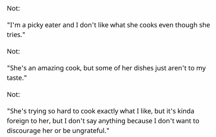 ... that's too drastic for some cases, but with OP's story, it could potentially be a deal breaker.