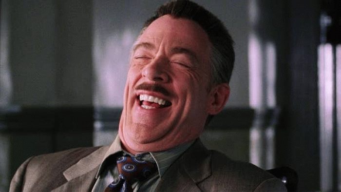 3. J.K. Simmons - J. Jonah Jameson in the Spider-Man trilogy