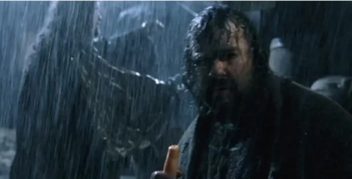 7. Peter Jackson acting as Albert Dreary in the movie, The Lord of the Rings: The Fellowship of the Ring